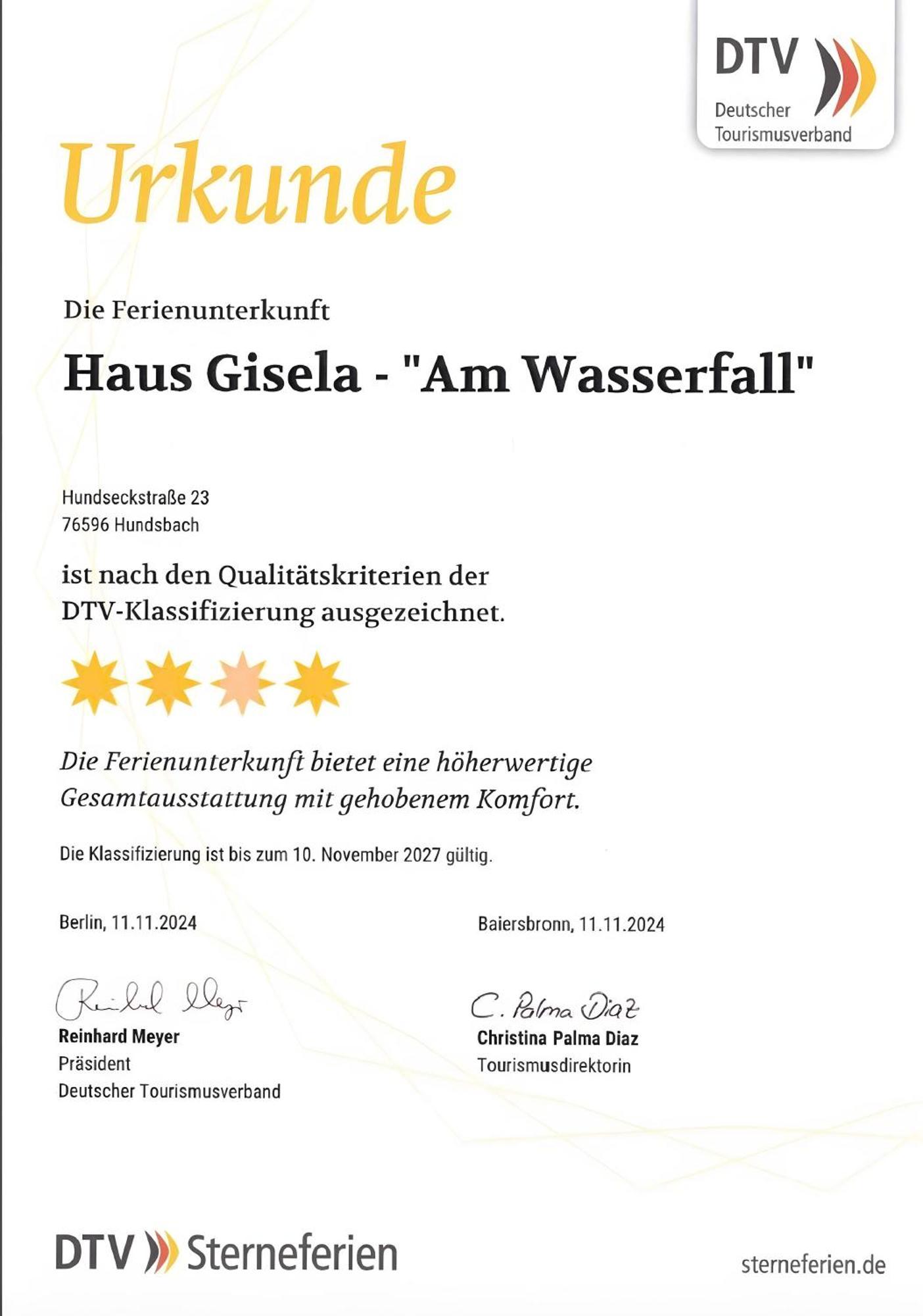 דירות פורבאך Haus Gisela מראה חיצוני תמונה